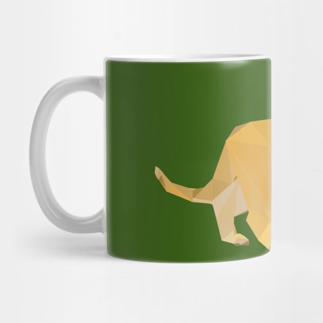 Adorable Lion Cub Triangular Design by PatrioTEEism